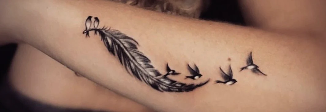 20 Feather Tattoo Ideas for Women  MyBodiArt